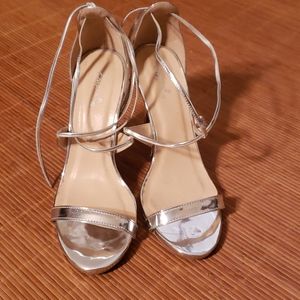 Qupid silver heels